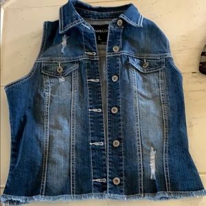 Denim vest